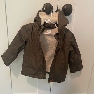 H&M winter jacket with Sherpa lining